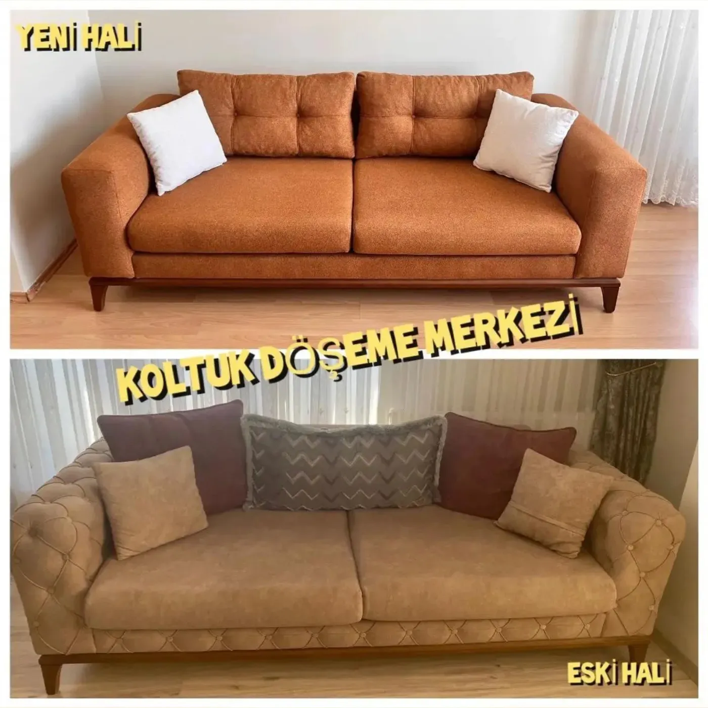 Koltuk Döşeme Merkezi çalışması — yenilenen koltuk 3
