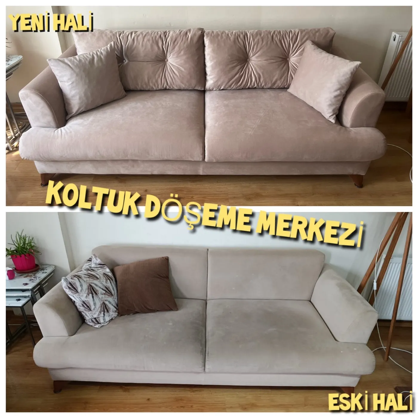 Koltuk Döşeme Merkezi çalışması — yenilenen koltuk 7