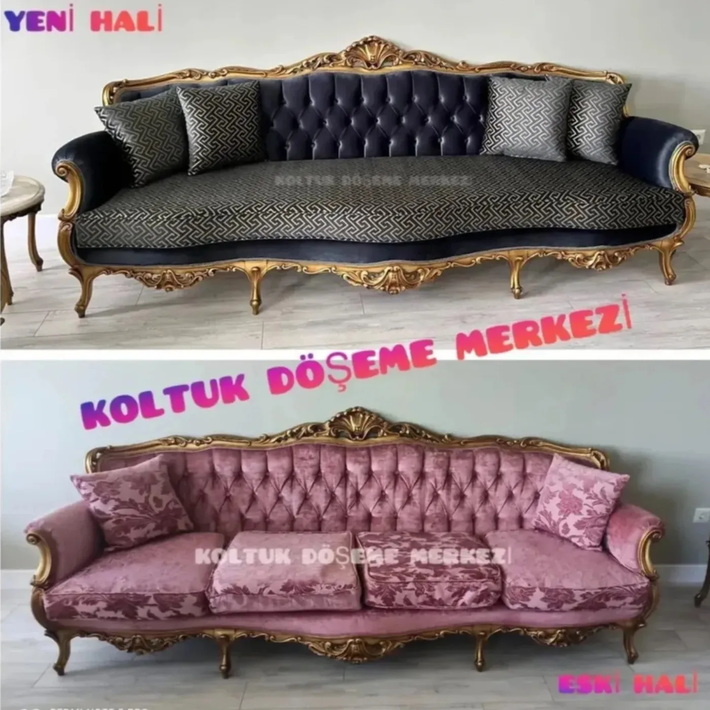 Koltuk Döşeme Merkezi çalışması — yenilenen koltuk 8