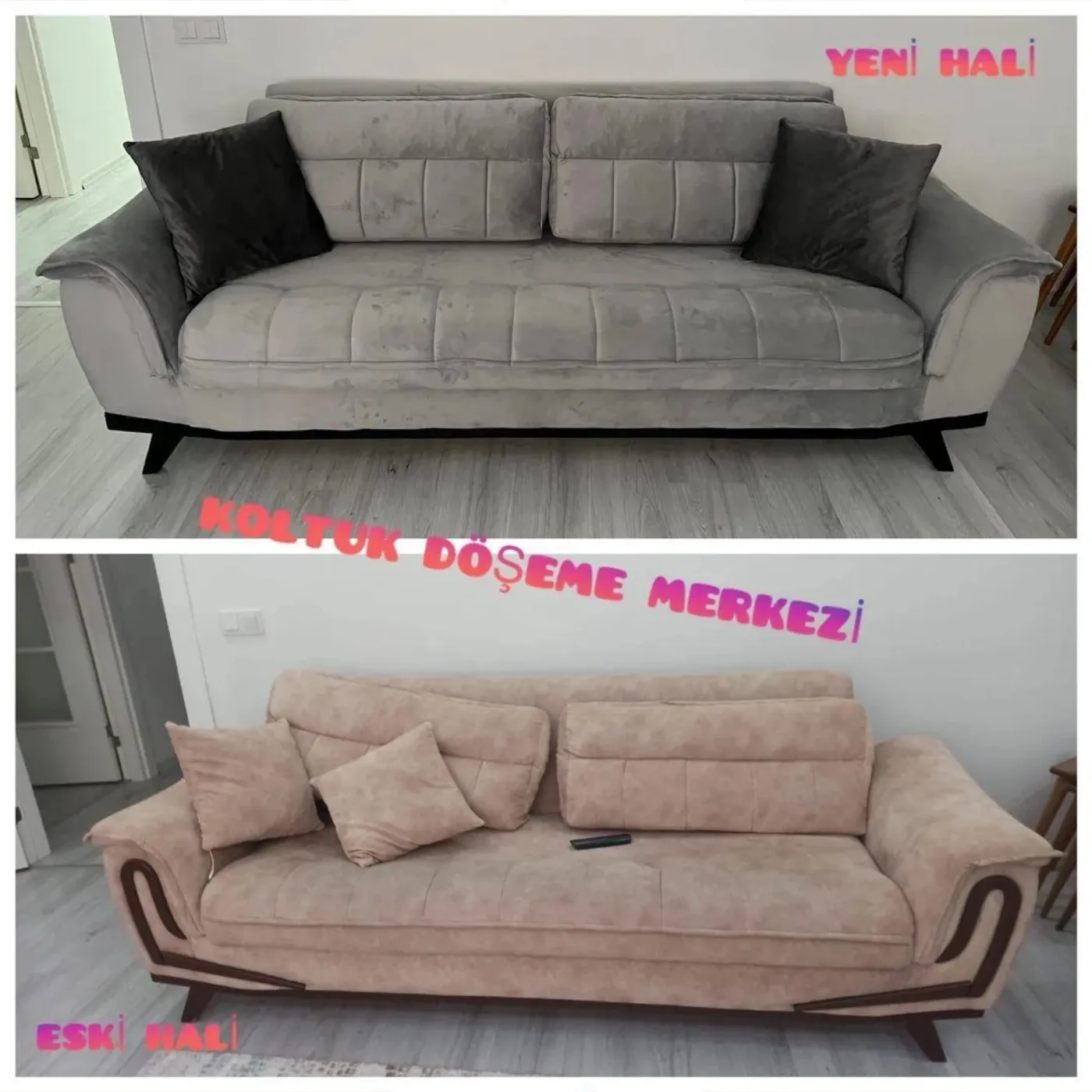 Koltuk Döşeme Merkezi çalışması — yenilenen koltuk 11