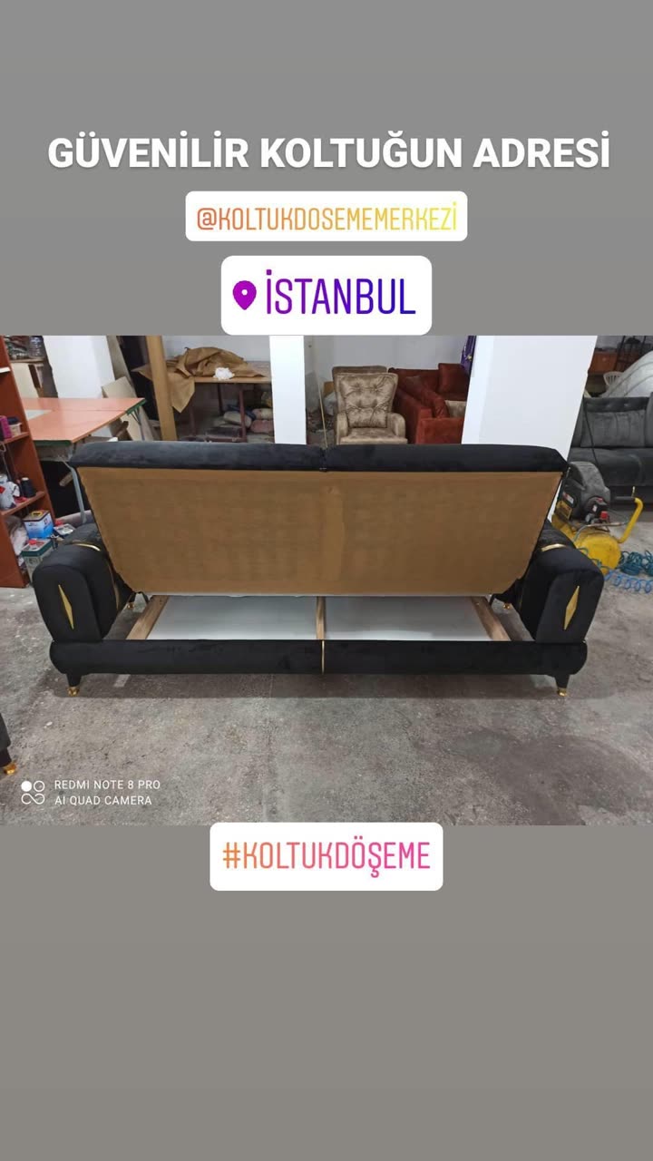 Yataklı baza koltuk iç yapısı