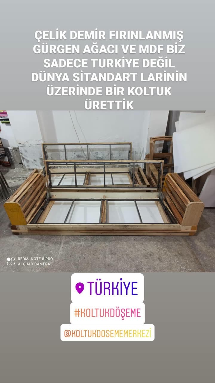 Çelik iskelet koltuk üretimi