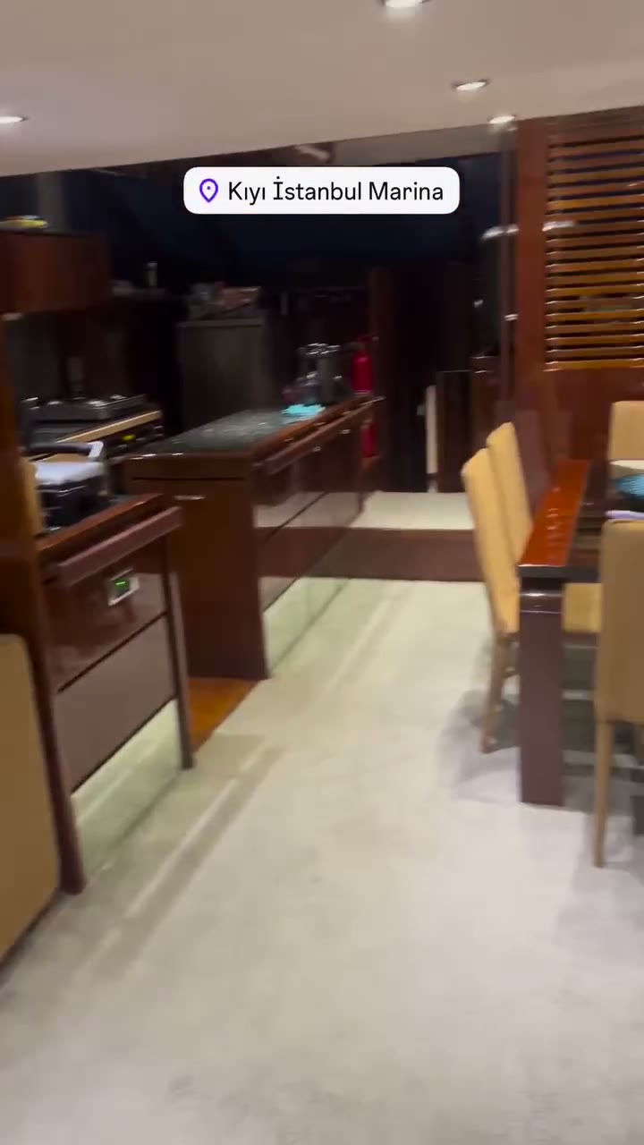 İstanbul Marina yat iç mekan koltuk döşemesi