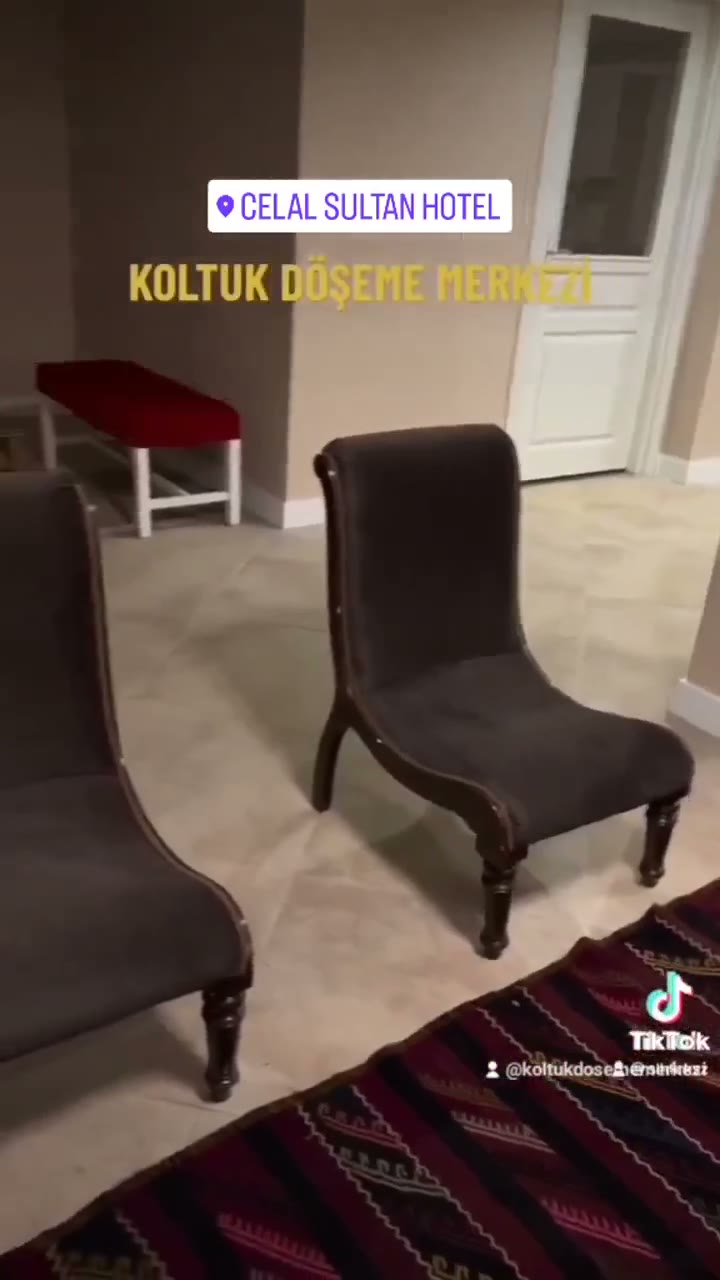 Celal Sultan Hotel koltuk döşemesi