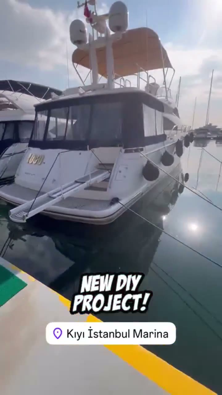 İstanbul Marina yat oturma grubu döşemesi